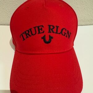 True Religion Red Cap